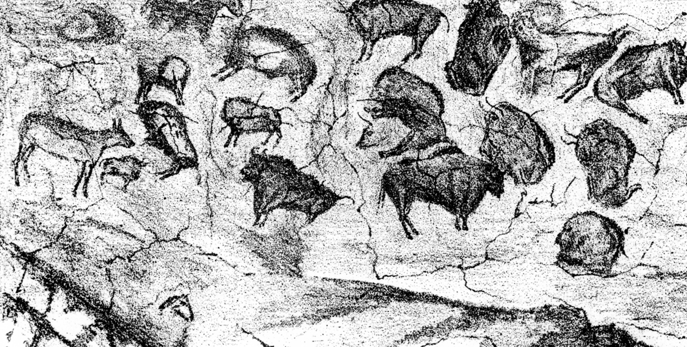 Documentación antigua de las pinturas de la cueva de Altamira