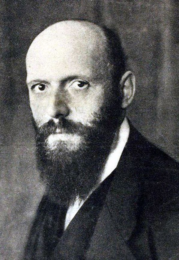 Retrato fotográfico de Otto Neurath, de gesto enérgico, hacia los años treinta